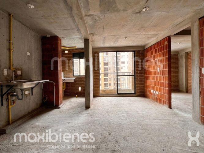 Apartamento de 2 alcobas en venta en Cimarronas, Rionegro, 49 m² · foto 3 de 8