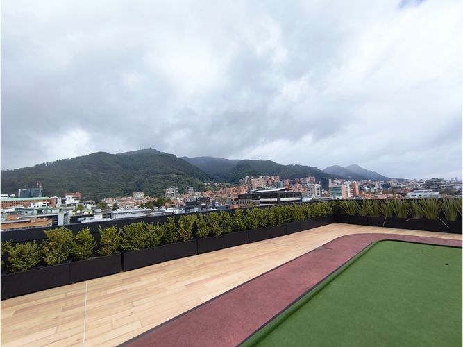 Apartaestudio en venta en Chico, Bogotá, 42 m² · foto 12 de 24