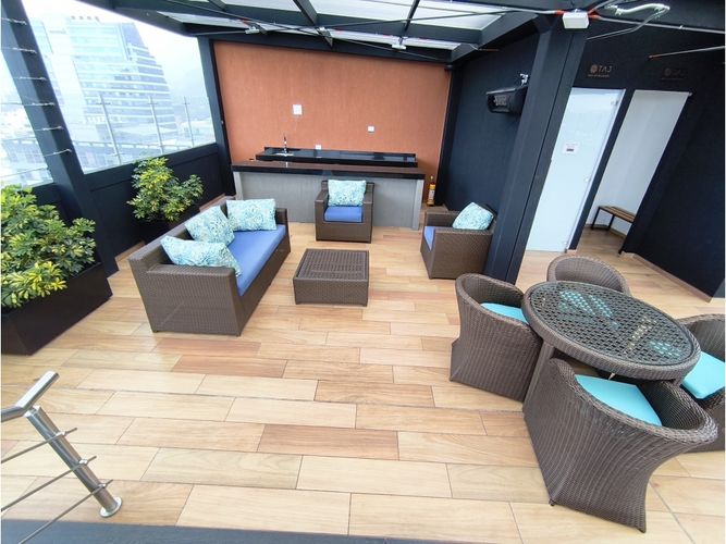 Apartaestudio en venta en Chico, Bogotá, 42 m² · foto 17 de 24