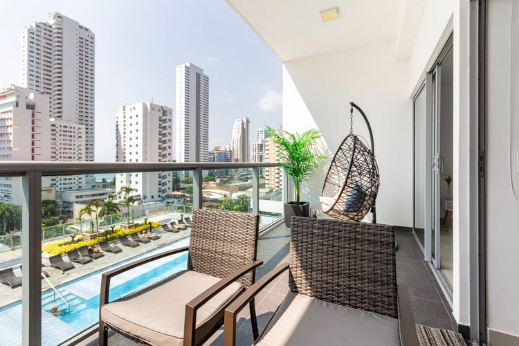 Apartaestudio en arriendo en Bocagrande, Cartagena · foto 3 de 13