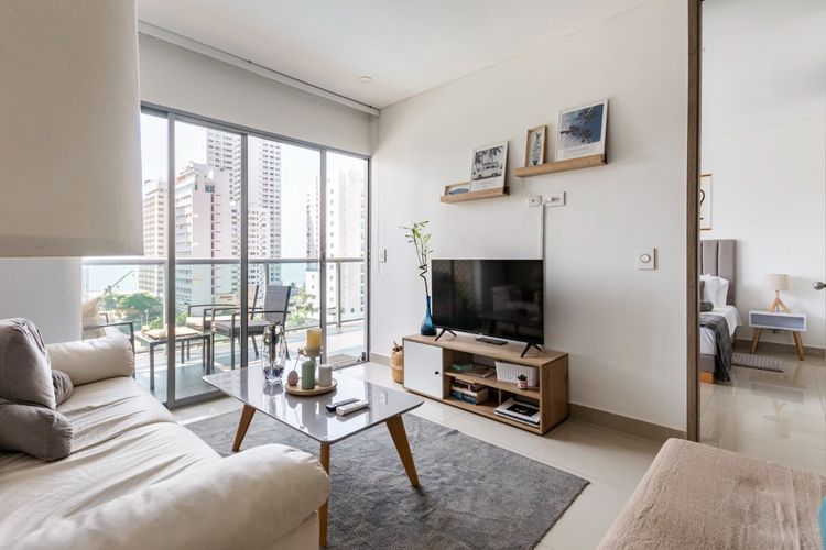 Apartaestudio en arriendo en Bocagrande, Cartagena · foto 5 de 13