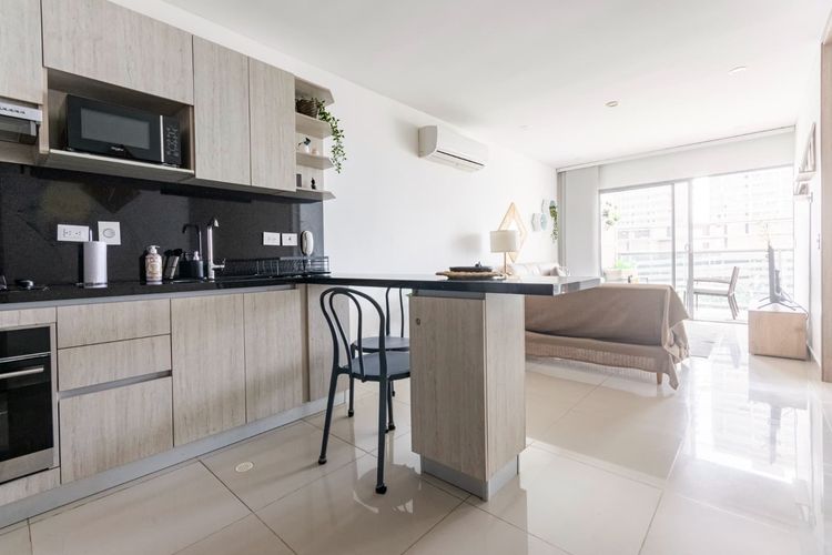 Apartaestudio en arriendo en Bocagrande, Cartagena · foto 8 de 13