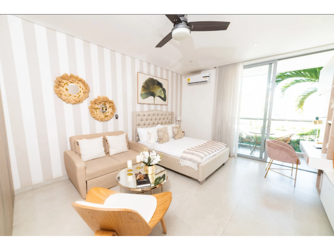 Apartaestudio en venta en Pozos Colorados, Santa Marta, 39 m² · foto 5 de 24