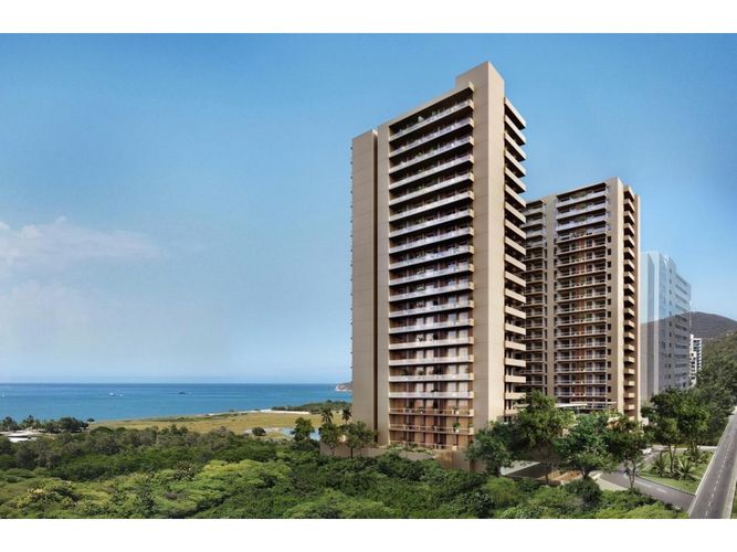 Apartamento de 1 alcoba en venta en Pozos Colorados, Santa Marta, 28 m² · foto 3 de 8