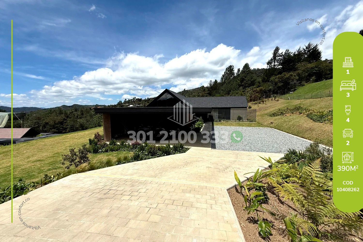 Casa en Arriendo en Las Palmas, Envigado