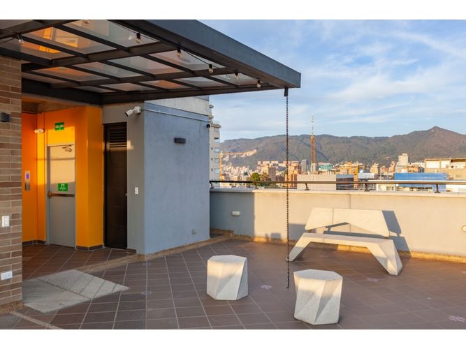 Apartaestudio en venta en La Castellana, Bogotá, 29 m² · foto 4 de 10