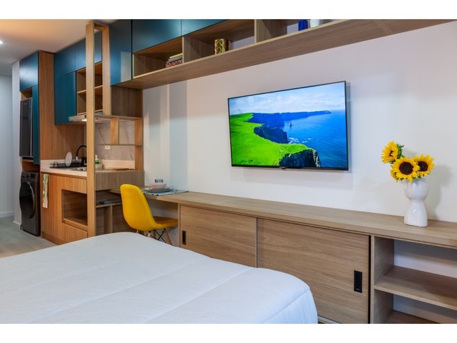 Apartaestudio en venta en La Castellana, Bogotá, 29 m² · foto 8 de 10