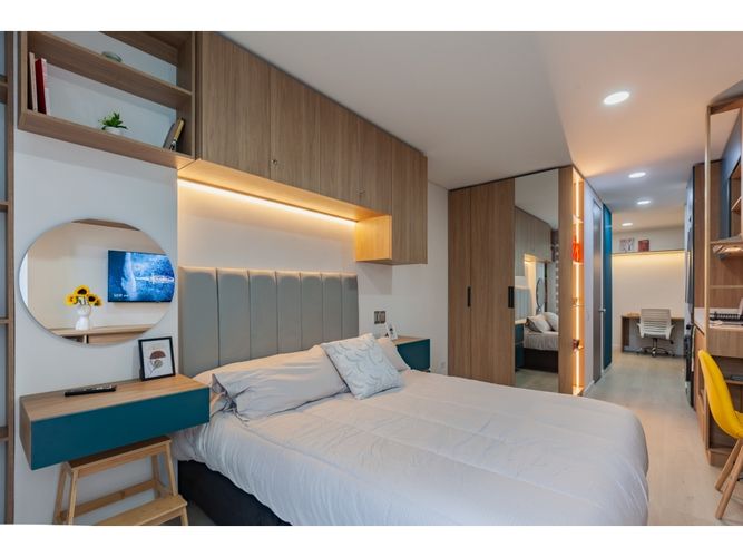Apartaestudio en venta en La Castellana, Bogotá, 29 m² · foto 9 de 10