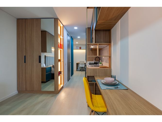 Apartaestudio en venta en La Castellana, Bogotá, 29 m² · foto 10 de 10