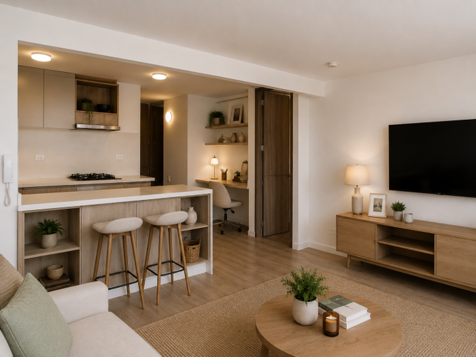 Apartaestudio en venta en Canelon, Cajicá, 54 m² · foto 6 de 18