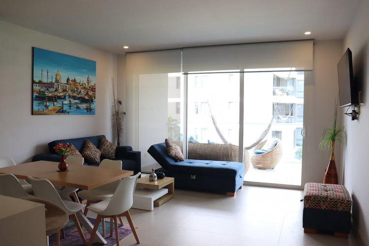 Apartamento de 1 alcoba en arriendo en Manzanillo, Cartagena, 74 m² · foto 4 de 12