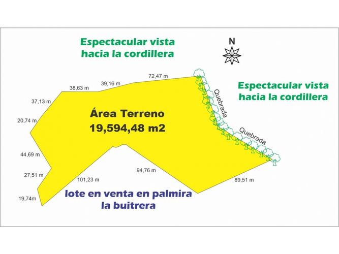 Lote en venta en Ayacucho - La Buitrera, Palmira, 19594 m² · foto 3 de 24