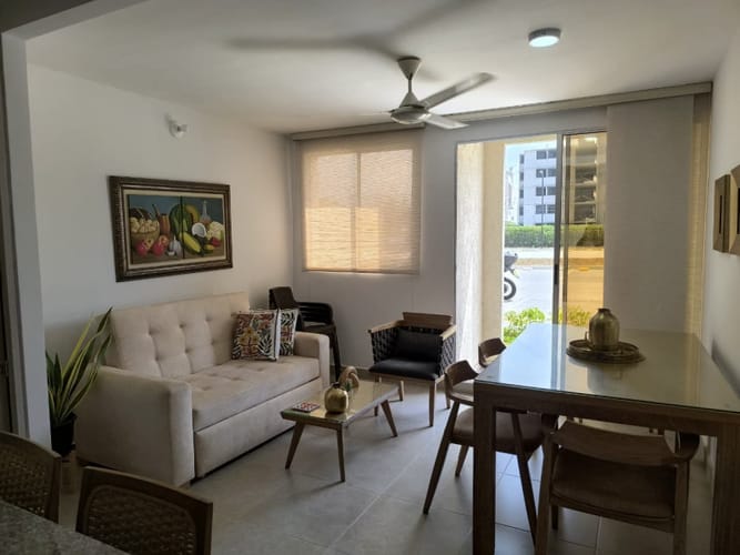 Apartamento de 2 alcobas en arriendo en Cartagena, 58 m² · foto 7 de 19