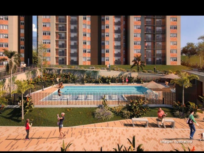 Apartamento de 1 alcoba en venta en La Navarra, Bello, 55 m² · foto 15 de 16