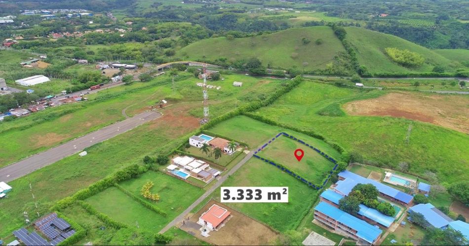Lote en venta en Cerritos, Dosquebradas, 3333 m² · foto 3 de 22
