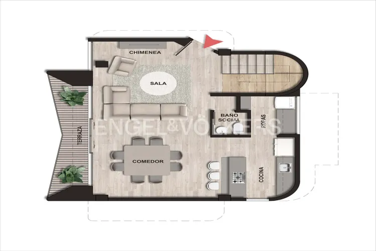 Casa de 3 alcobas en venta en Sotileza, Bogotá, 190 m² · foto 8 de 15