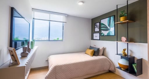 Apartamento de 3 alcobas en venta en Bucaros, Bello, 67 m² · foto 6 de 15
