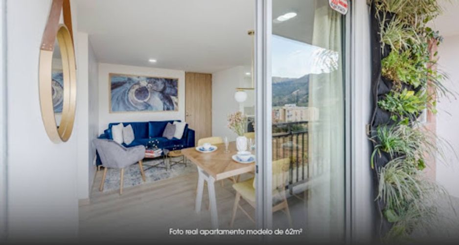 Apartamento de 2 alcobas en venta en Bucaros, Bello, 63 m² · foto 7 de 11