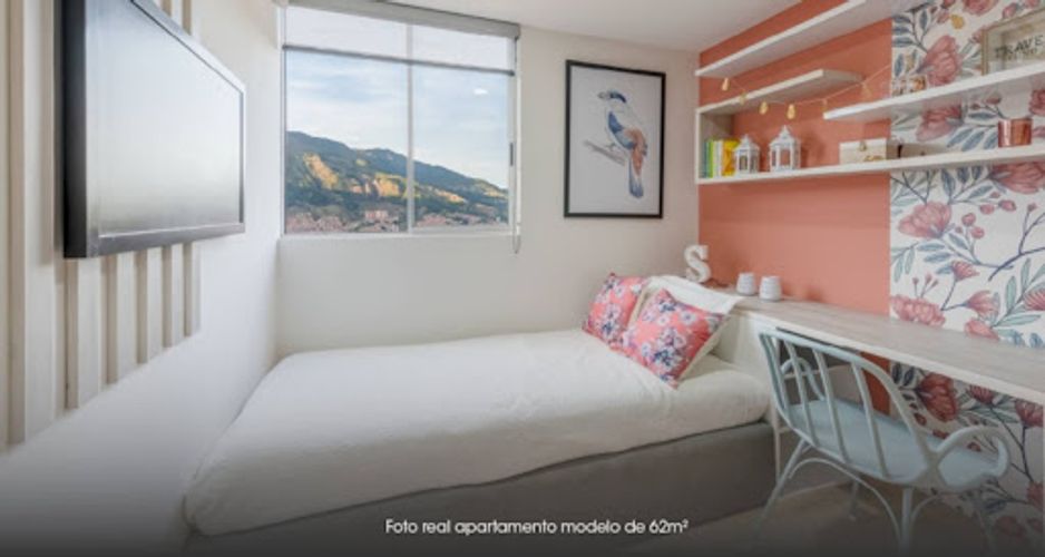Apartamento de 2 alcobas en venta en Bucaros, Bello, 63 m² · foto 9 de 11