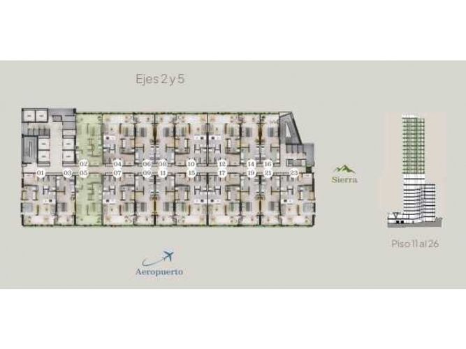 Apartamento de 2 alcobas en venta en La Selva, Cali, 54 m² · foto 6 de 6