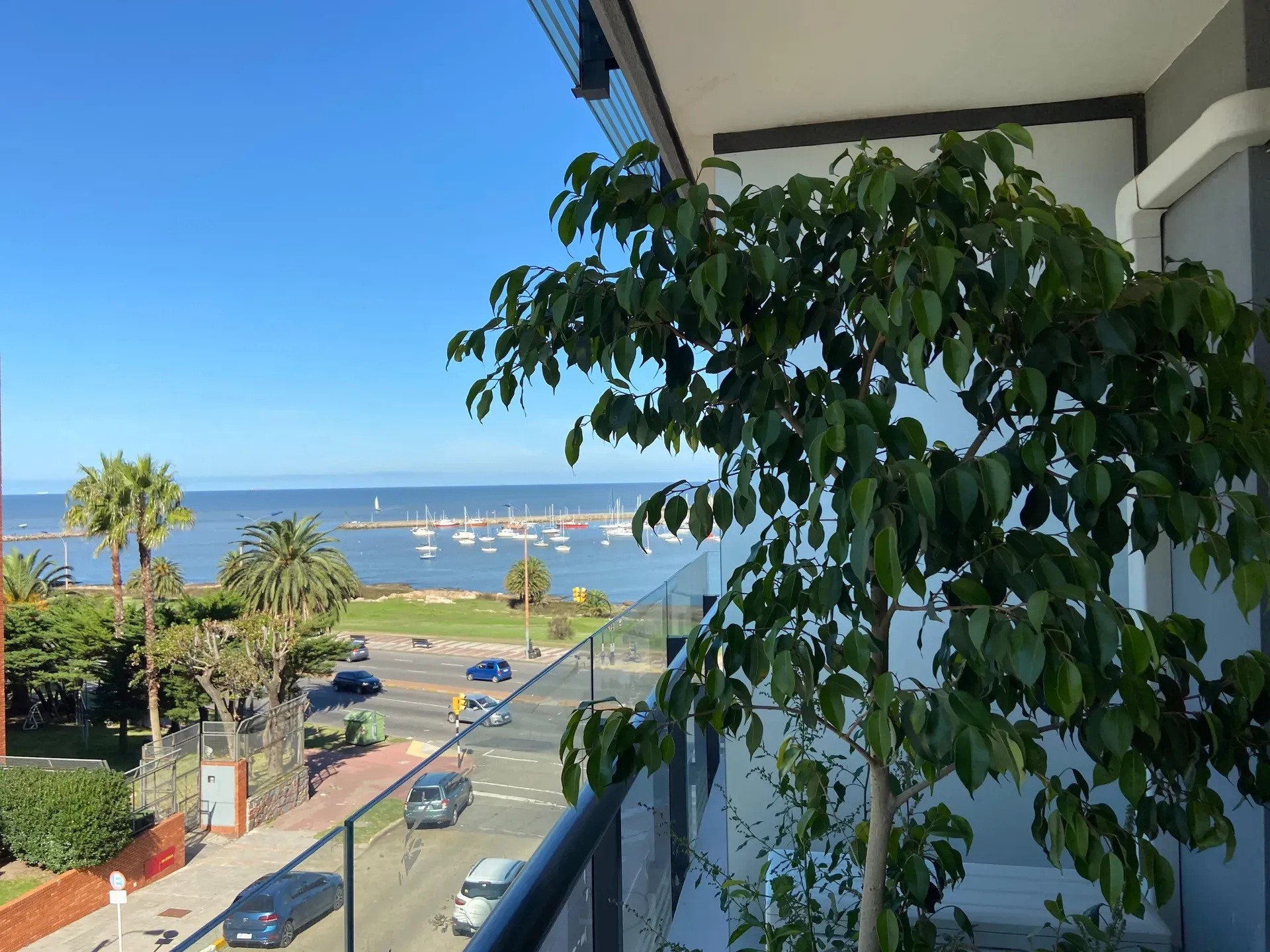 ALQUILER EN PUERTO DE BUCEO DE 1 DORMITORIO MODERNO CON HERMOSA VISTA, BALCON AL FRENTE · Foto 8
