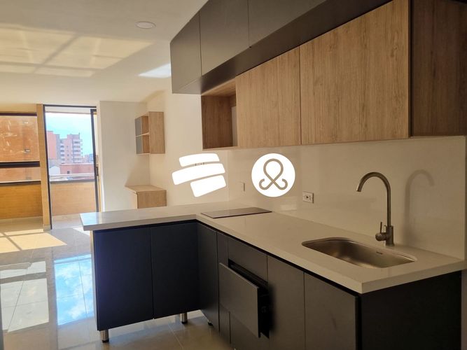 Apartamento de 1 alcoba en venta en Laureles, Medellín, 49 m² · foto 2 de 5