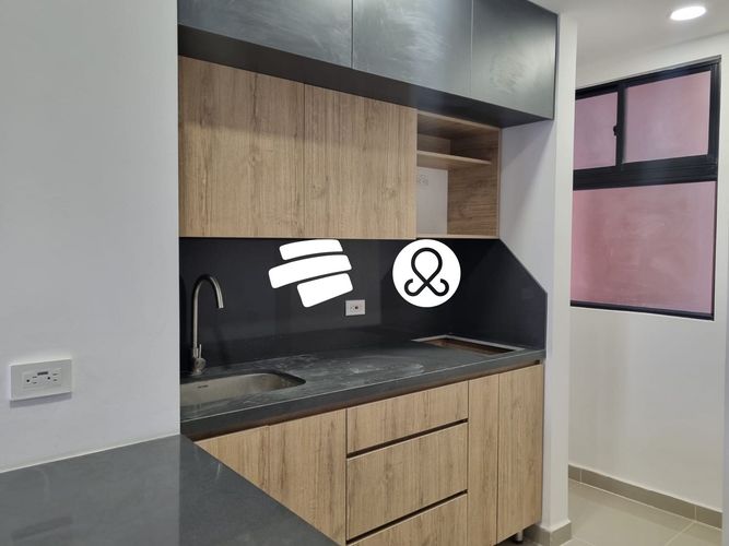 Apartamento de 1 alcoba en venta en Laureles, Medellín, 35 m² · foto 2 de 5