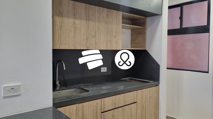 Apartamento de 1 alcoba en venta en Laureles, Medellín, 35 m² · foto 4 de 5