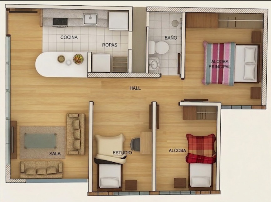 Apartamento en venta en Las Brisas, Bogotá · foto 3 de 20