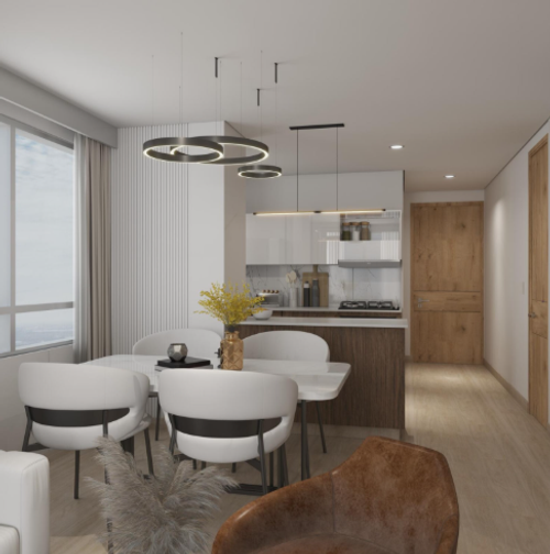 Apartamento de 3 alcobas en venta en El Carmen, Barranquilla, 95 m² · foto 3 de 7