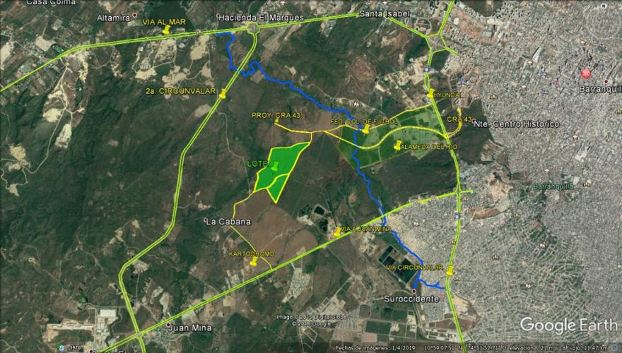 Lote en venta en La Caba�A, Barranquilla · foto 17 de 17