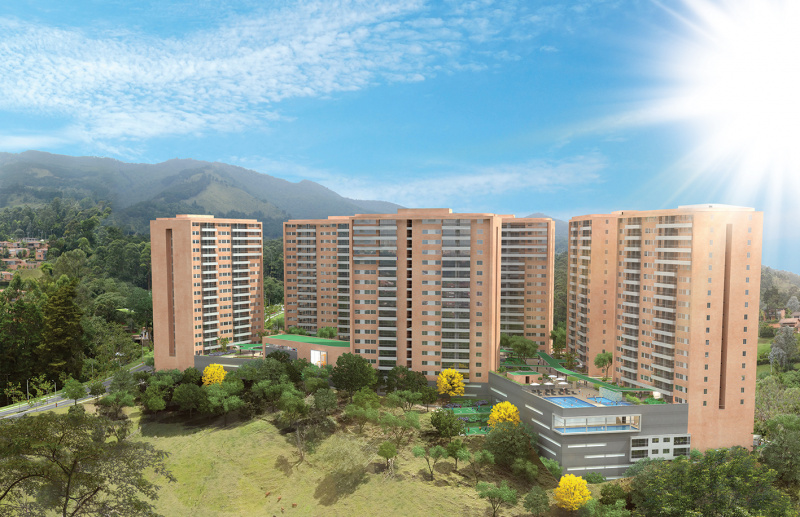 1BR Apartment in Loma del Escobero (62 m²)