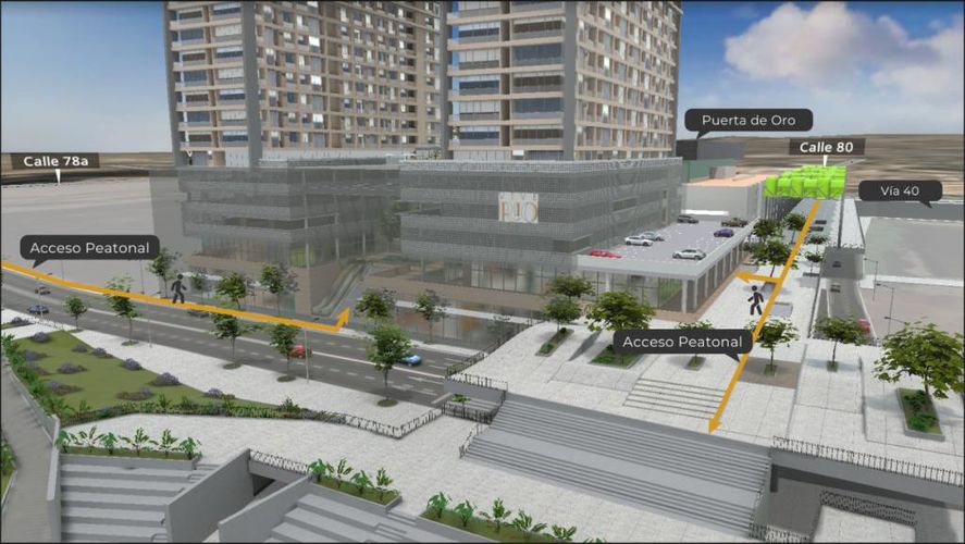 Oficina en venta en El Castillo, Barranquilla, 136 m² · foto 3 de 8