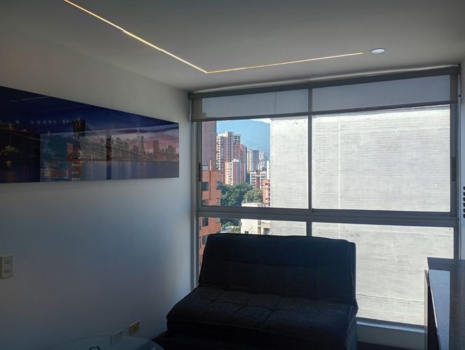 Apartamento de 1 alcoba en arriendo en El Poblado, Medellín, 32 m² · foto 3 de 14