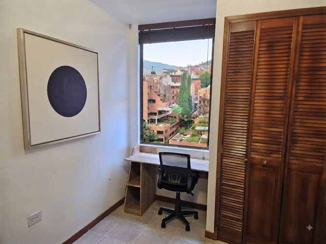 Apartamento de 2 alcobas en arriendo en Laureles, Medellín, 97 m² · foto 6 de 11