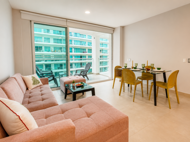 Apartamento de 2 alcobas en venta en La Boquilla, Cartagena, 92 m² · foto 14 de 21
