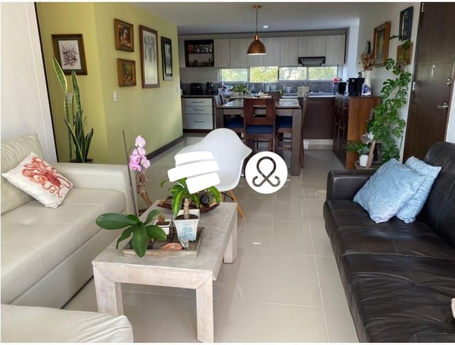 Apartamento de 3 alcobas en venta en El Diamante No. 2, Medellín, 95 m² · foto 4 de 24