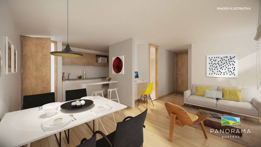 Apartamento de 2 alcobas en venta en Centro, Rionegro, 54 m² · foto 3 de 11