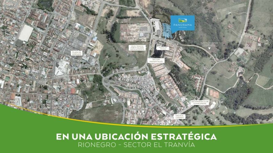 Apartamento de 2 alcobas en venta en Centro, Rionegro, 54 m² · foto 6 de 11