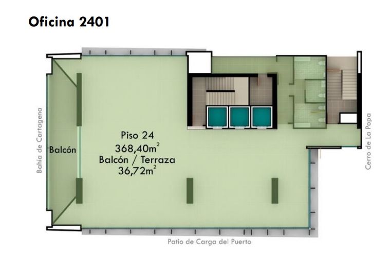 Oficina en venta en Manga, Cartagena, 405 m² · foto 14 de 14