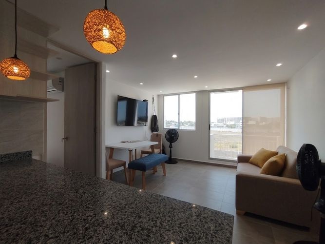 Apartamento de 2 alcobas en venta en Cartagena, 58 m² · foto 2 de 14