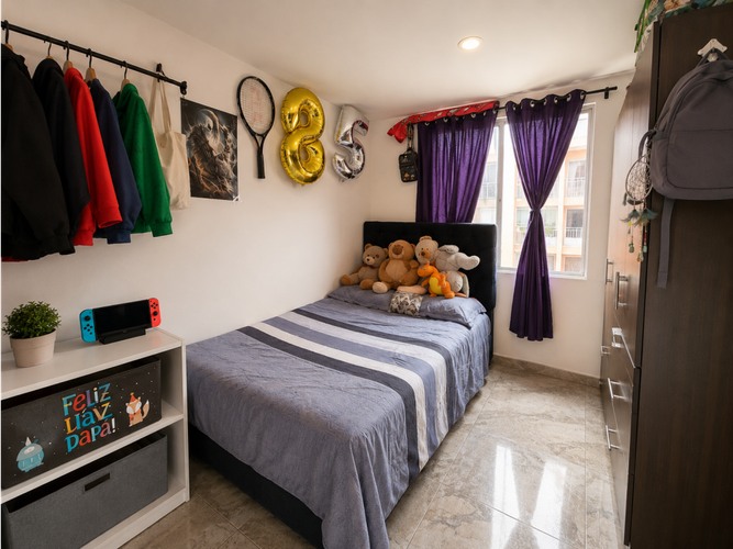 Apartamento de 3 alcobas en venta en Siete Trojes, Funza, 56 m² · foto 5 de 7