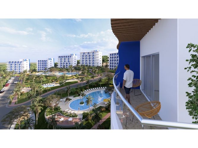 Apartamento de 1 alcoba en venta en Barú, Cartagena, 62 m² · foto 11 de 17