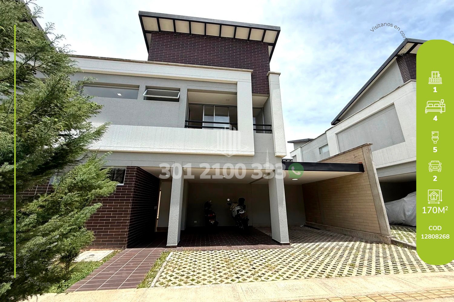 4BR House in Barro blanco (170 m²)