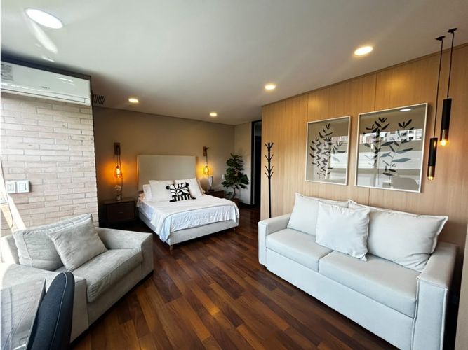 Apartaestudio en venta en El Poblado, Medellín, 52 m² · foto 5 de 12