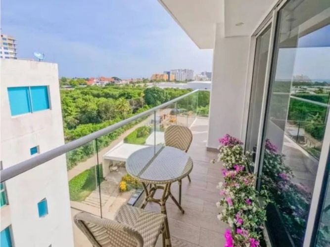 Apartamento de 2 alcobas en venta en La Boquilla, Cartagena, 106 m² · foto 3 de 20