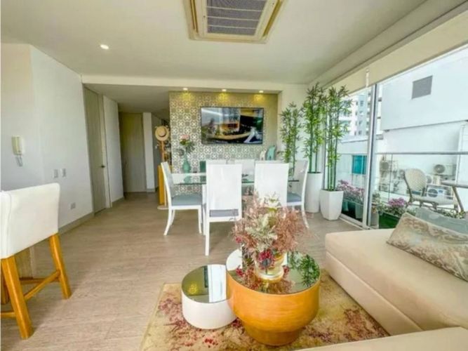 Apartamento de 2 alcobas en venta en La Boquilla, Cartagena, 106 m² · foto 4 de 20