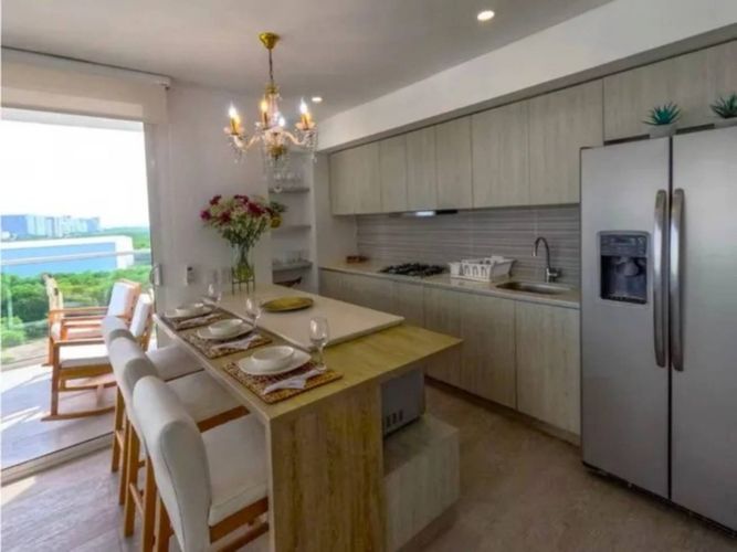 Apartamento de 2 alcobas en venta en La Boquilla, Cartagena, 106 m² · foto 5 de 20