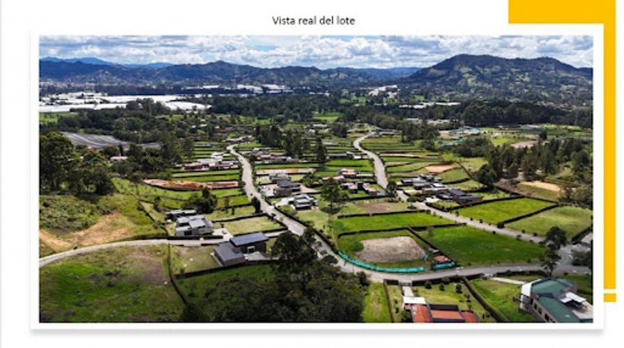 Lote en venta en Guamito, La Ceja, 3678 m² · foto 3 de 8