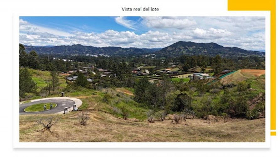 Lote en venta en Guamito, La Ceja, 3678 m² · foto 5 de 8